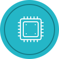 Electronics and Semiconductors hover icon